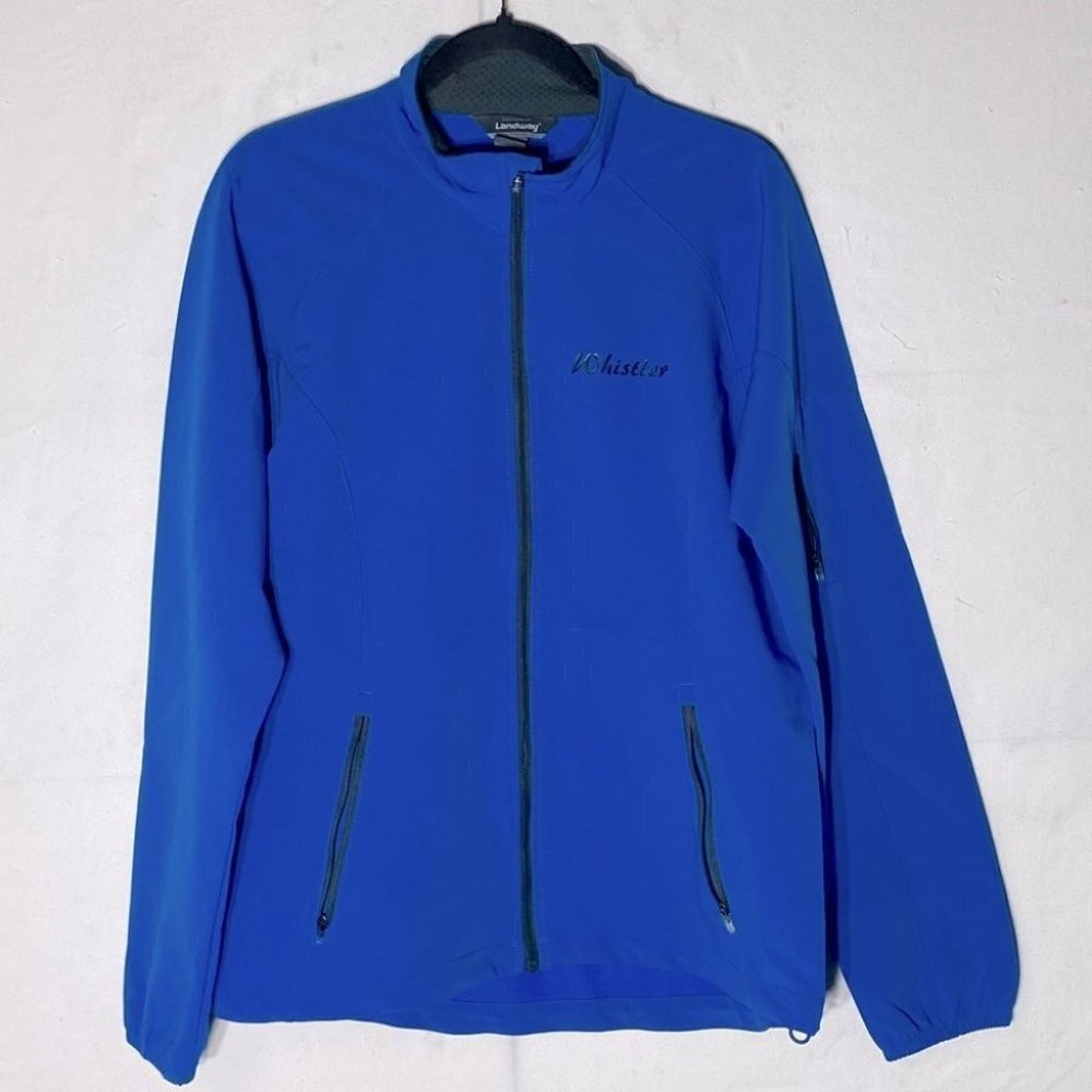 Landway Softshell Whistler Blue Soft Shell Jacket L Gorpcore Activewear